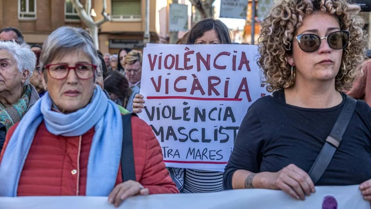 Manifestación contra la violencia vicaria | Fuente: Getty Images