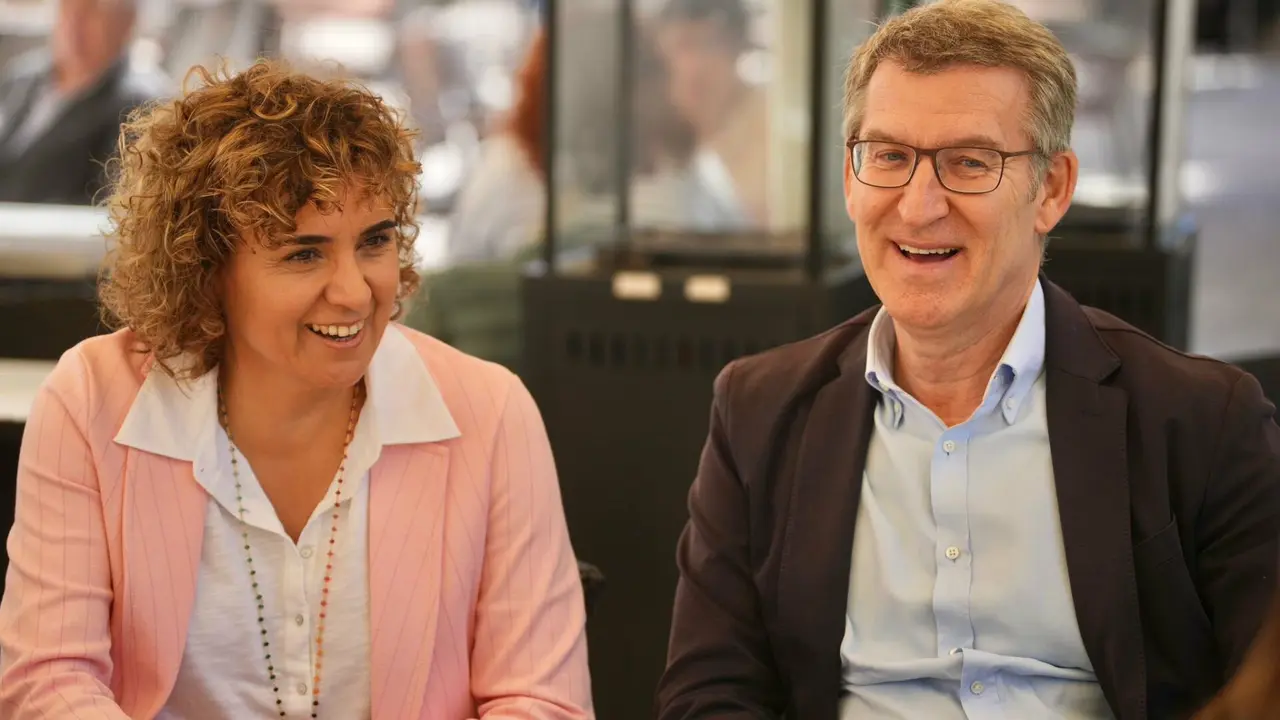 Dolors Monserrat y Alberto Núñez Feijóo | Fuente: @DolorsMM
