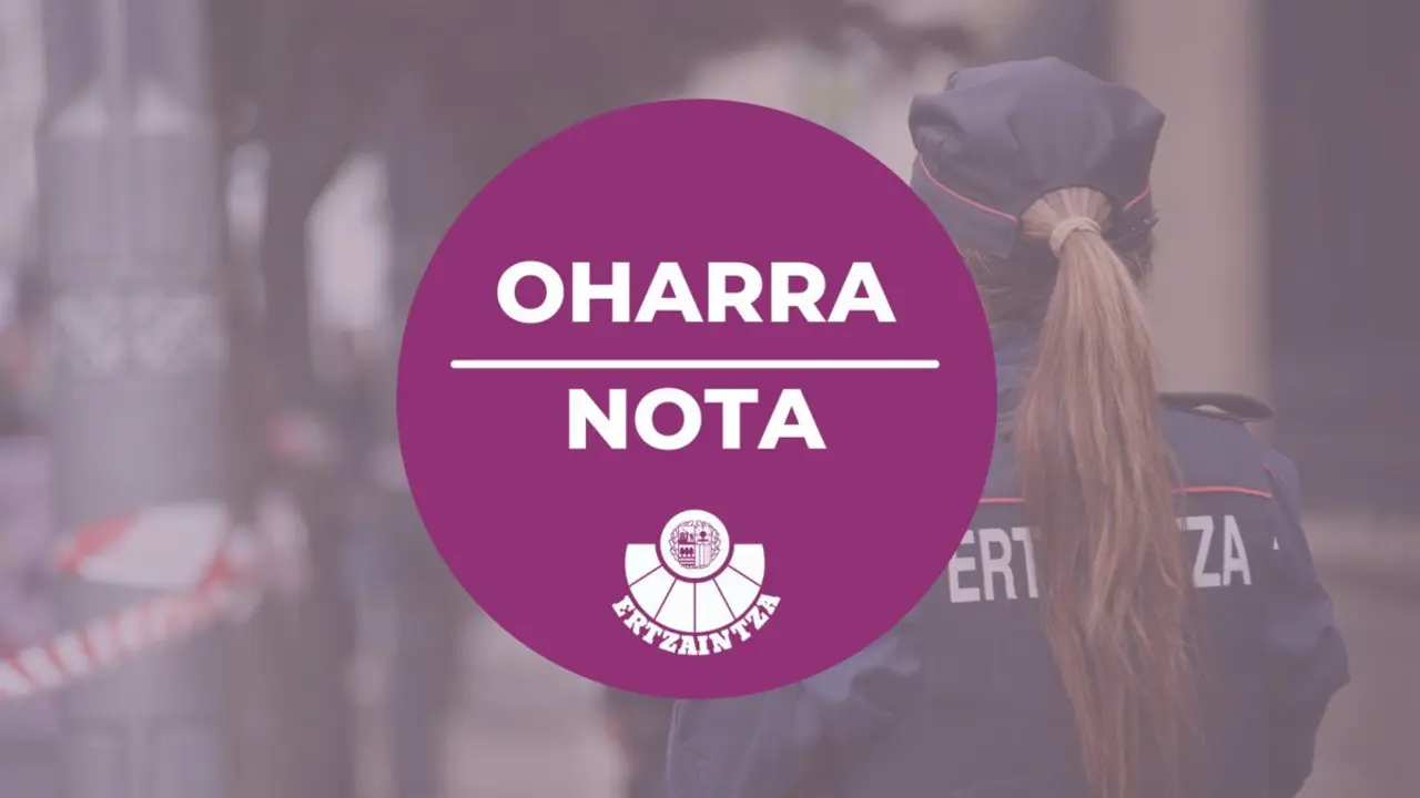 Punto Morado | Fuente: Ertzaintza