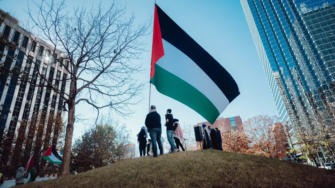 Bandera de Palestina | Fuente: Pexels