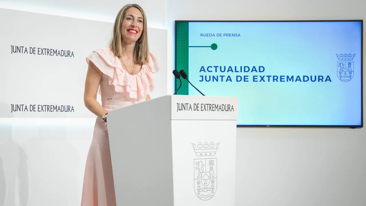 María Guardiola | Fuente: Junta de Extremadura