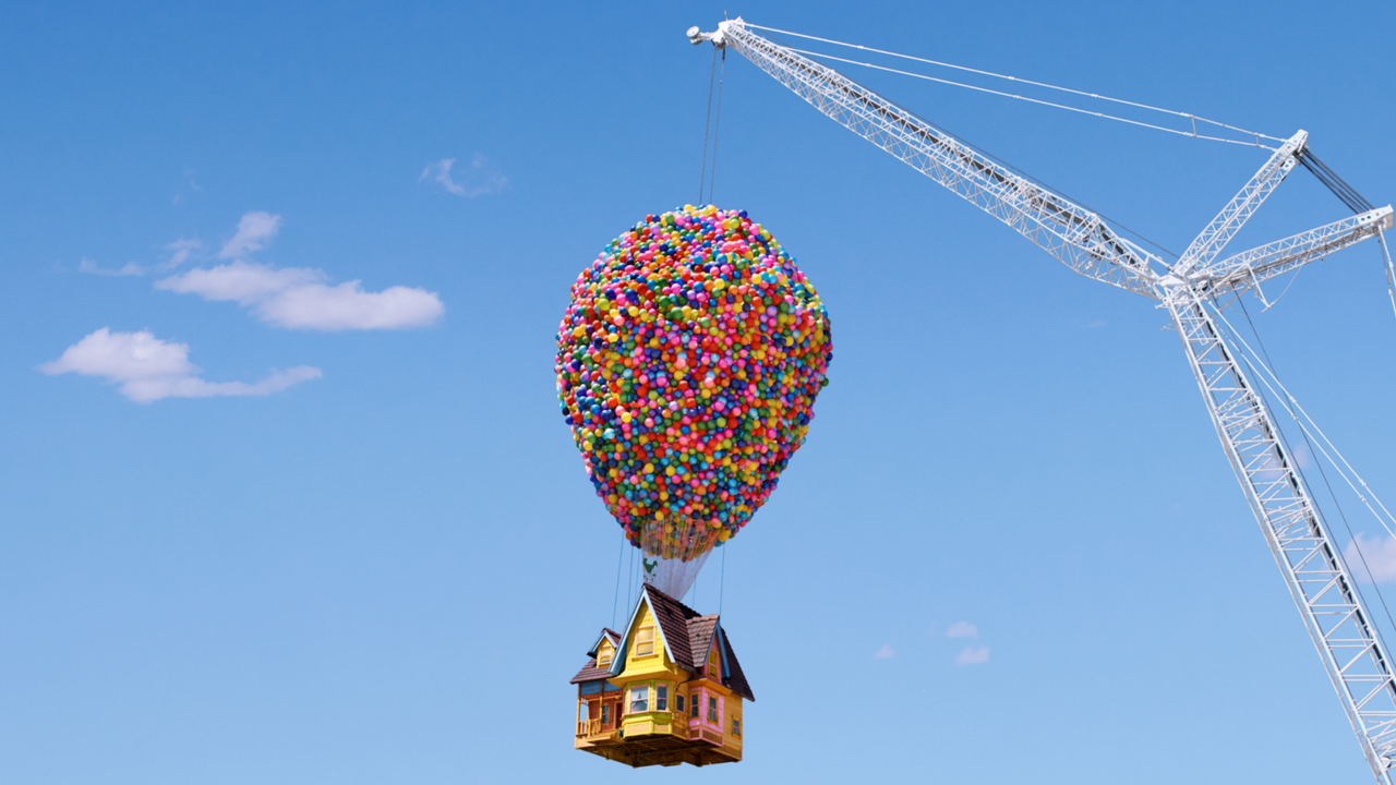 Casa de 'Up' | Fuente: Airbnb