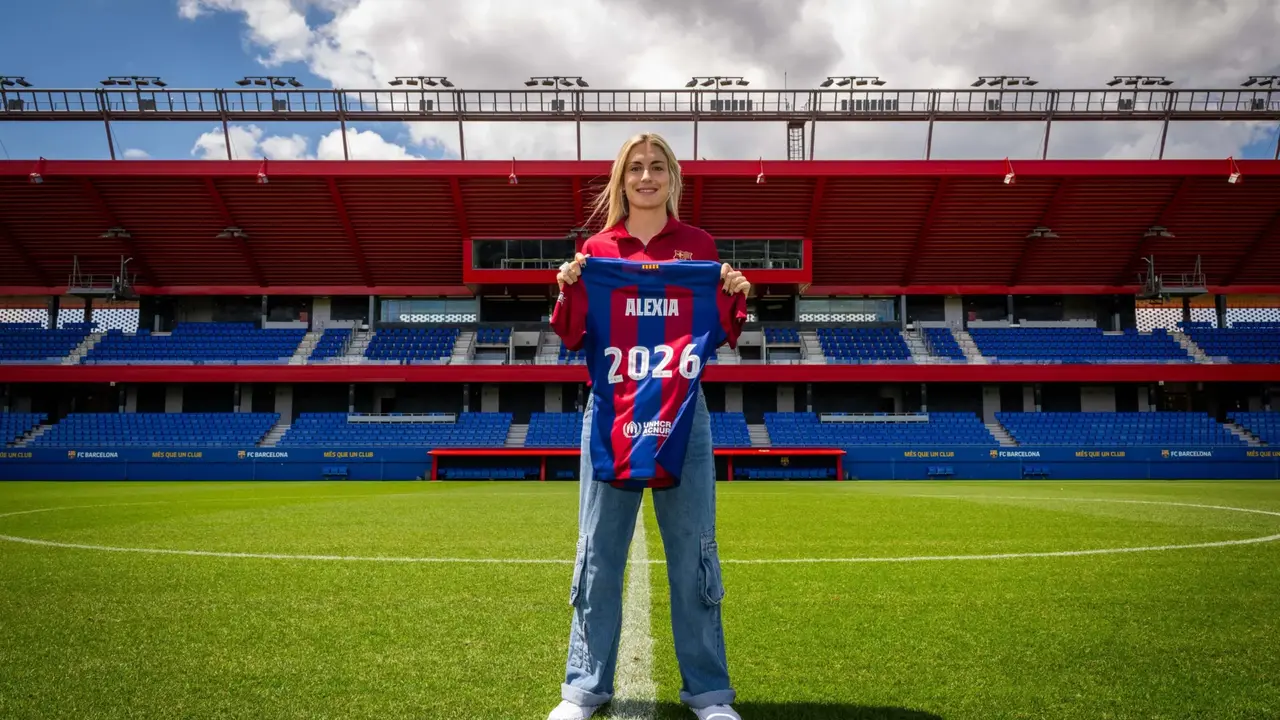 Alexia Putellas renueva con el Barça hasta 2026 | Fuente: FC Barcelona