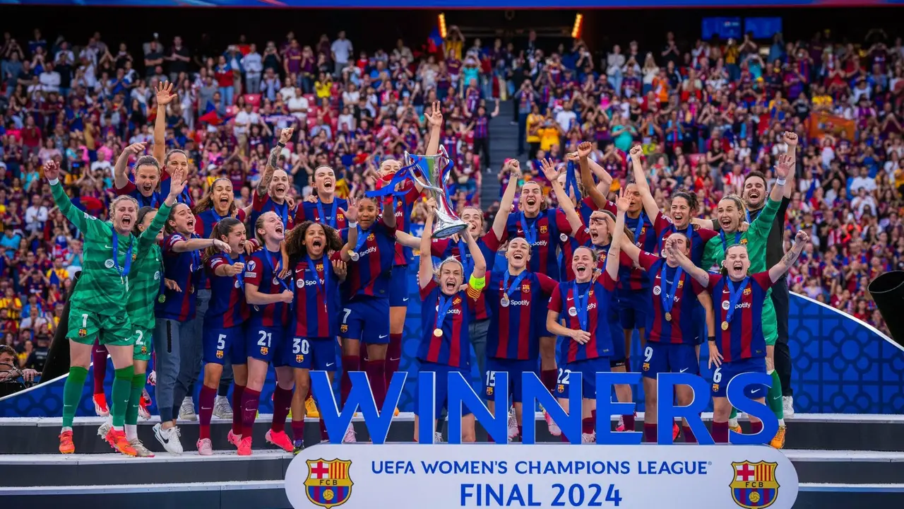 El Barça levanta la Champions | Fuente: FC Barcelona