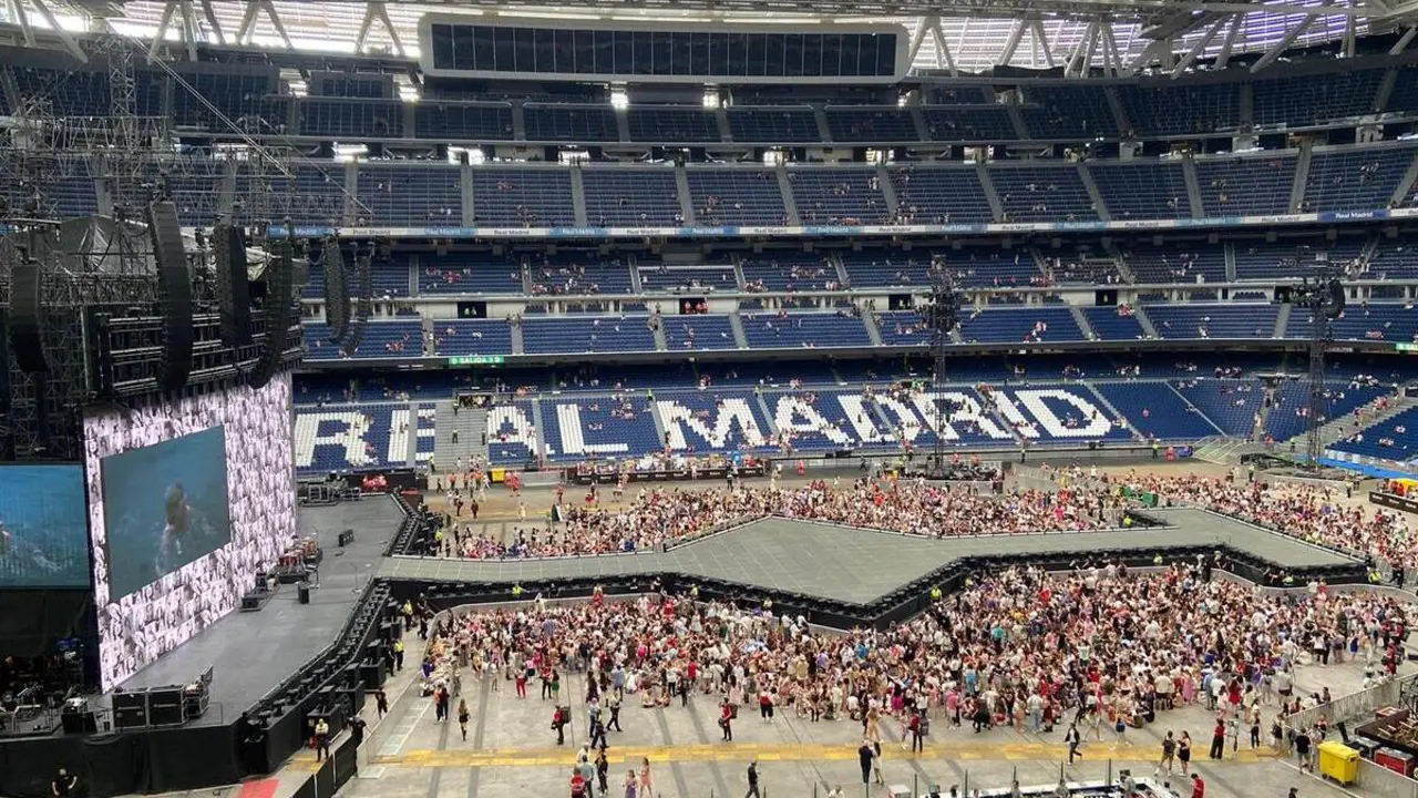 Concierto de Taylor Swift en el Bernabéu | Fuente: Creación propia