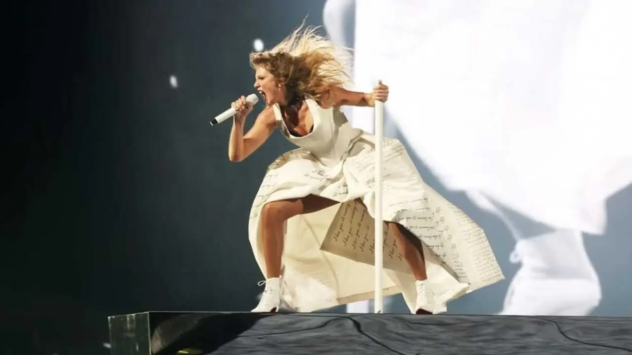 Taylor Swift en concierto | Fuente: Taylor Swift vía Instagram