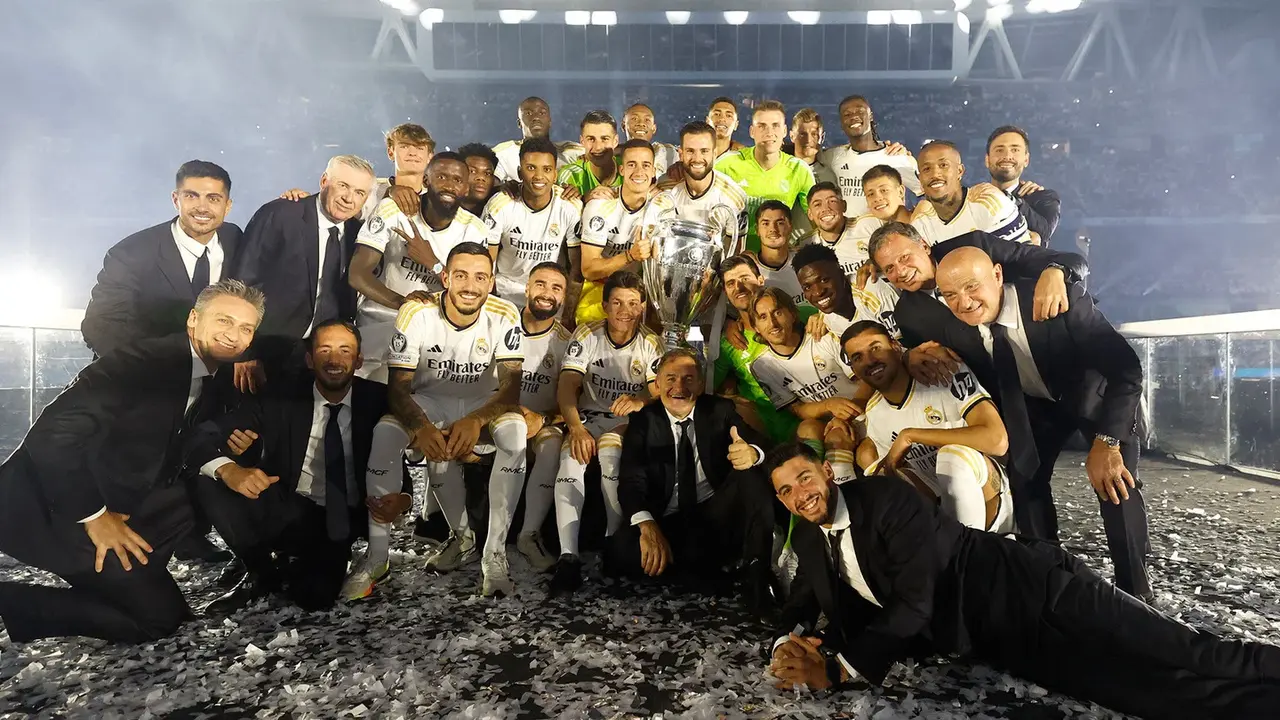 El Real Madrid celebra la decimoquinta | Fuente: Real Madrid