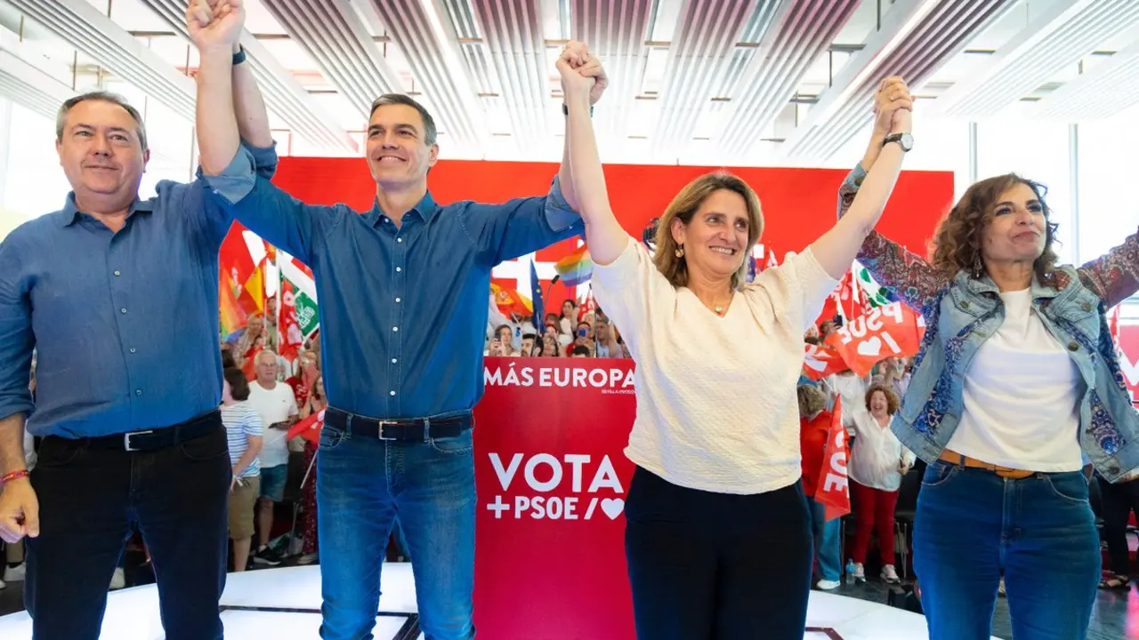 Acto de campaña del PSOE | Fuente: PSOE
