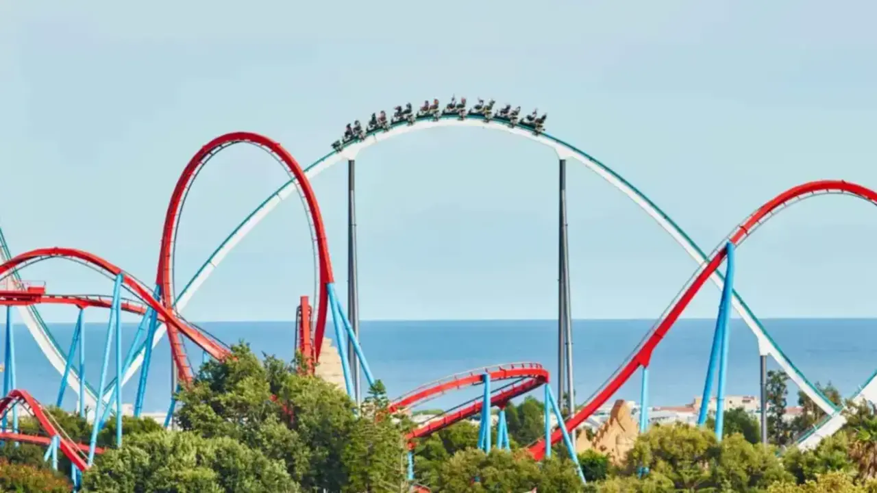 Atracción Dragon Khan y Shambhala | Fuente: PortAventura World