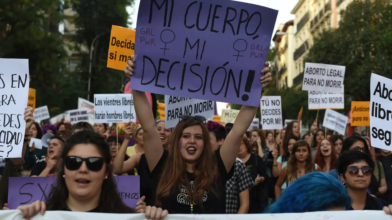 Manifestación pro aborto | Fuente: Getty Images