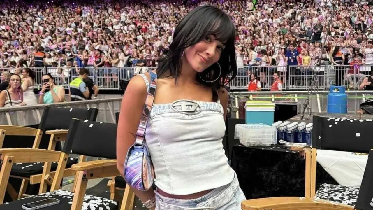 Aitana en el concierto de Taylor Swift | Fuente: @aitanax vía Instagram