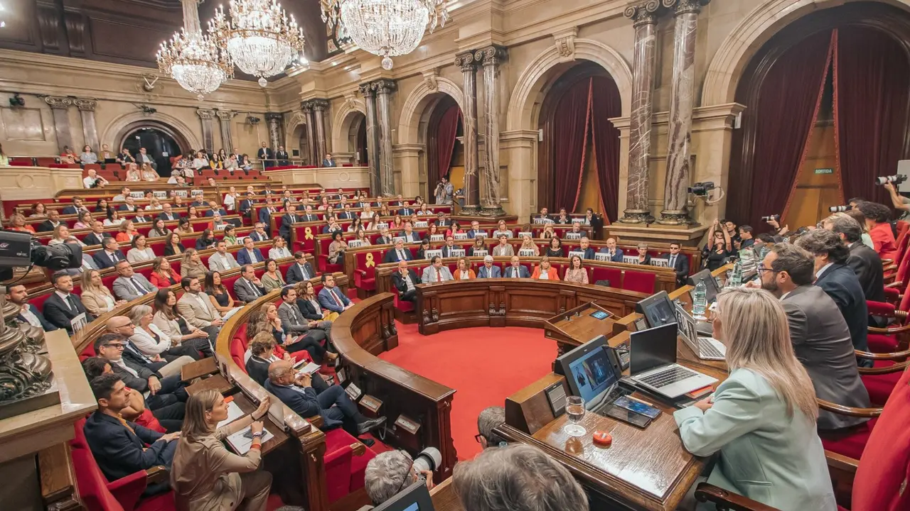 Pleno del Parlament de Catalunya | Fuente: @parlamentcat