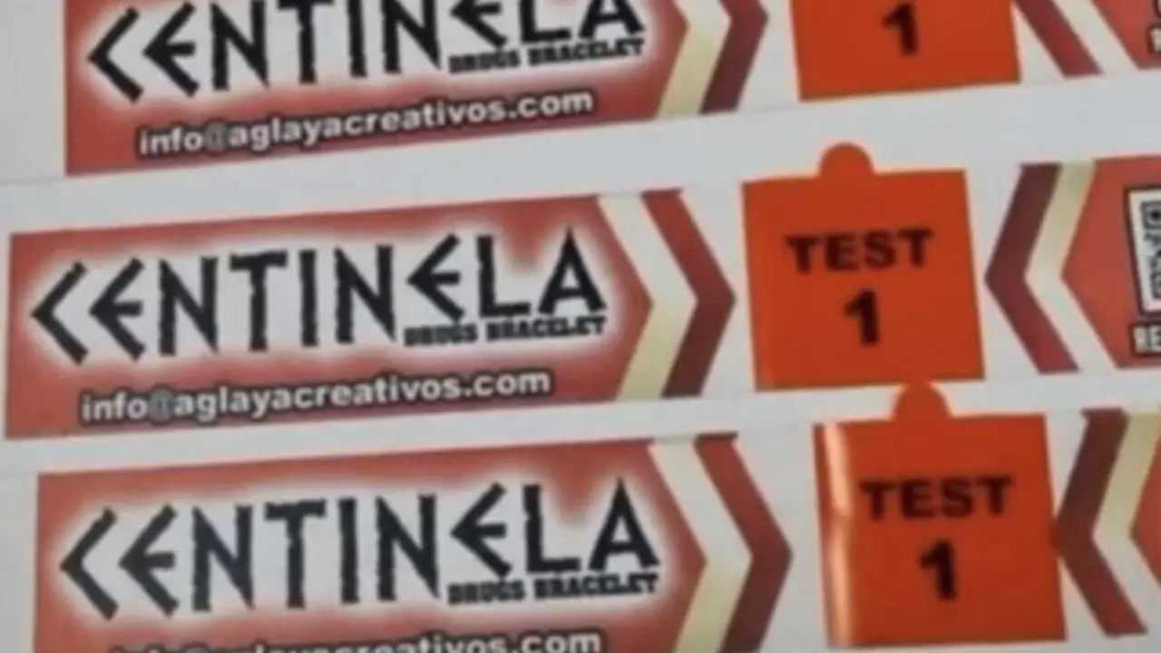 Pulsera centinela | Fuente: Aglaya Creativos vía Instagram