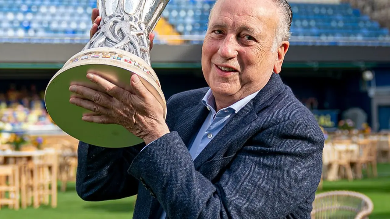 Fernando Roig, presidente del Villarreal. Fuente: @VillarrealCF