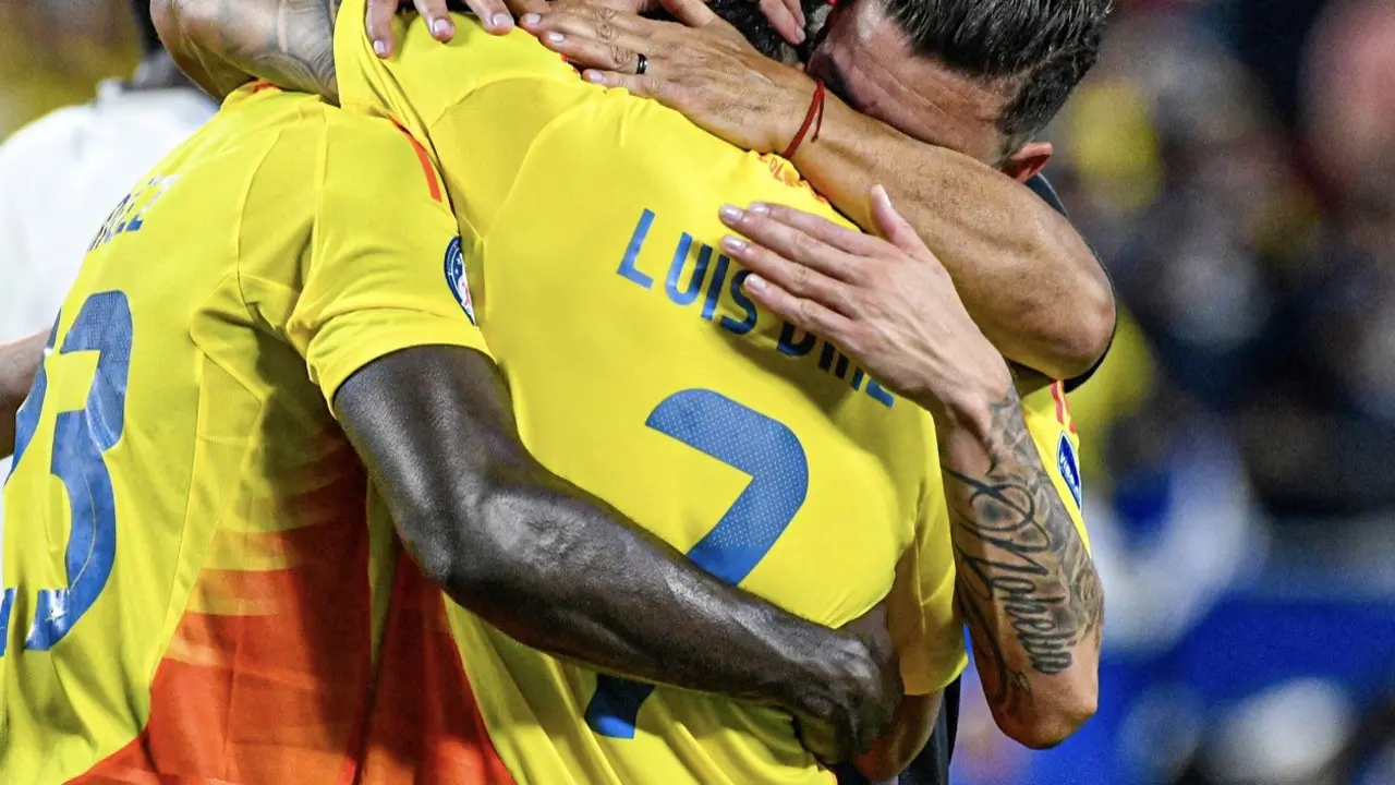 Colombia, finalista de la Copa América. Fuente: @FCFSeleccionCol