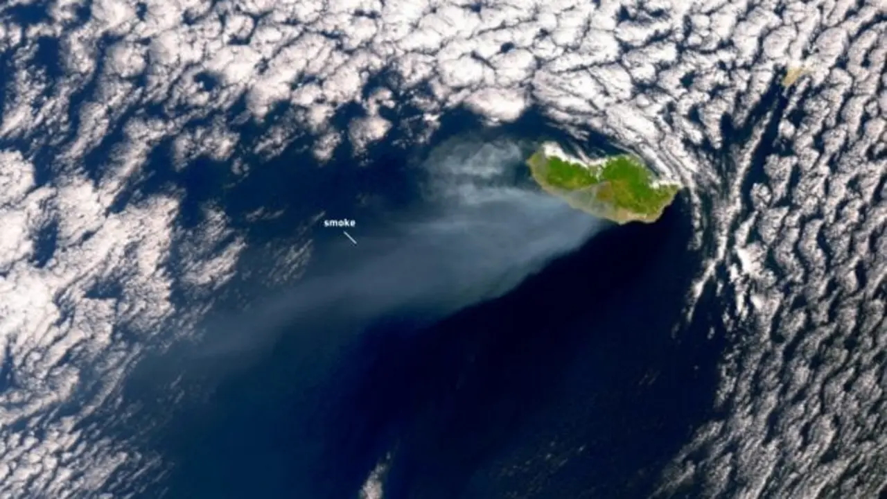 Incendio Forestal en Madeira / Copernicus