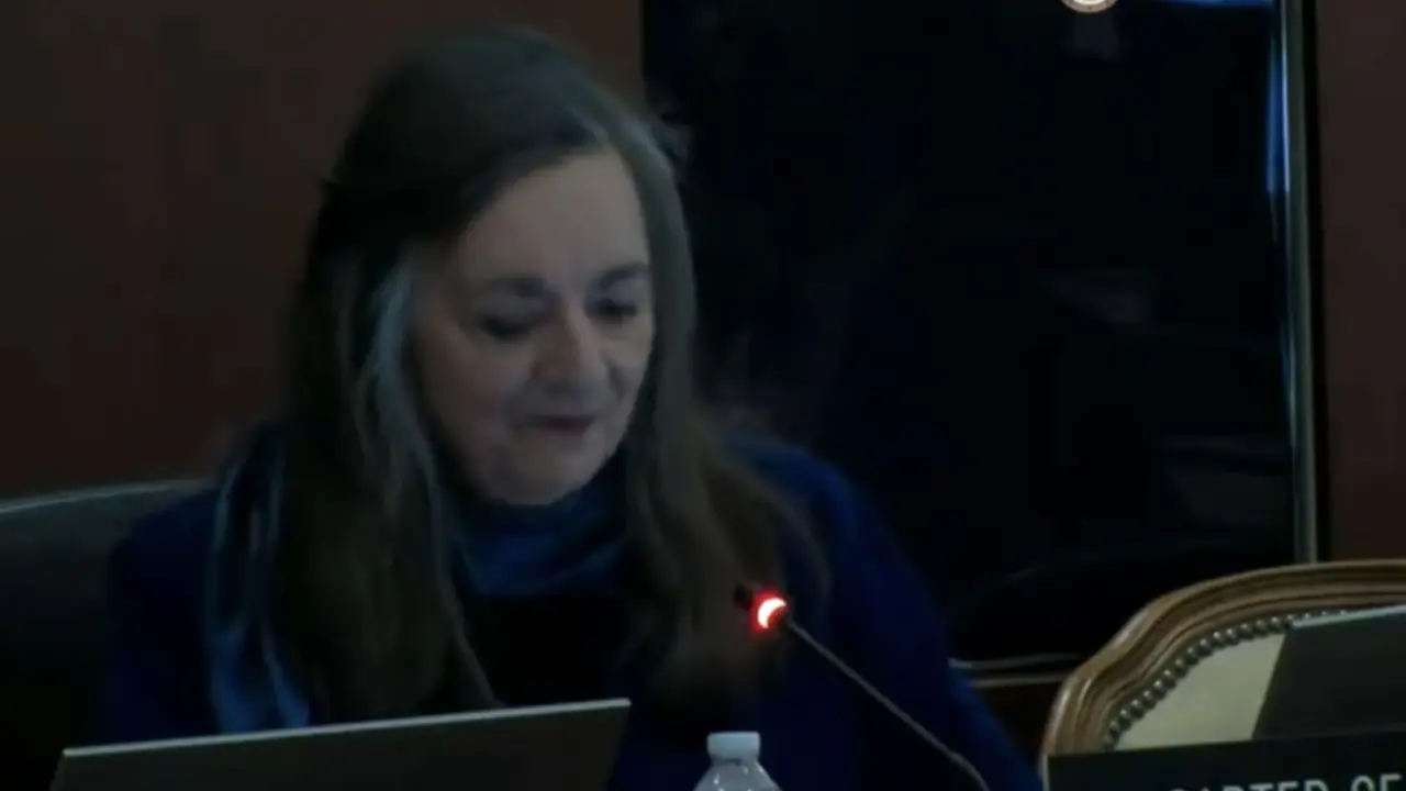 Jennie K. Lincoln, asesora senior para Latinoamérica y el Caribe, durante la sesión del Consejo Permanente en la Organización de Estados Americanos (OEA) en Washington, Estados Unidos.