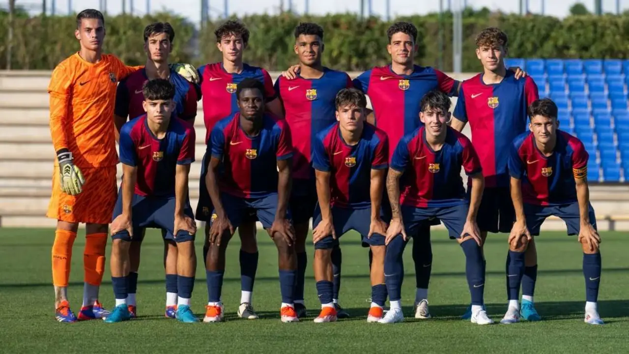 El equipo blaugrana solicito a la RFEF el aplazamiento de su partido de la Jornada 8 de la Primera Federación (Foto: FC Barcelona)