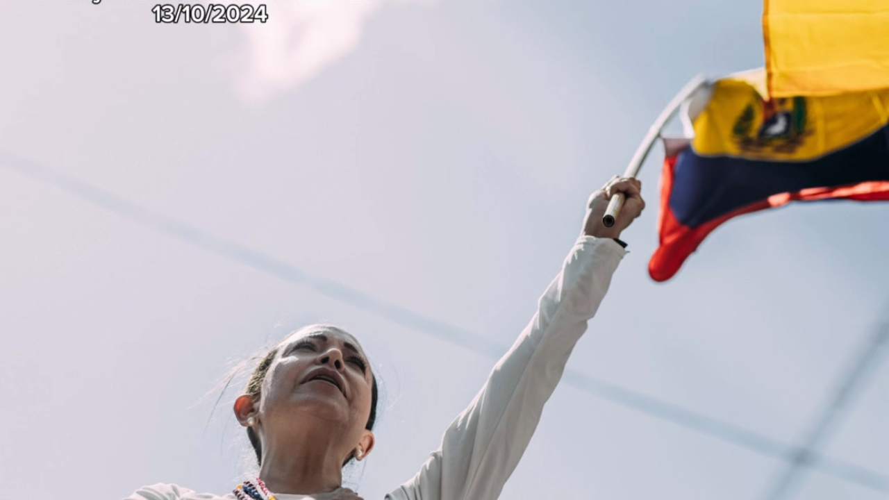 María Corina Machado a través de su mensaje compartido en Instagram (@mariacorinamachado) 