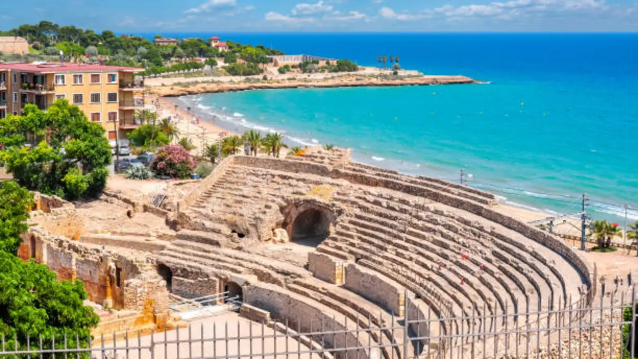 Tarragona Roman Amphitheater in Spain