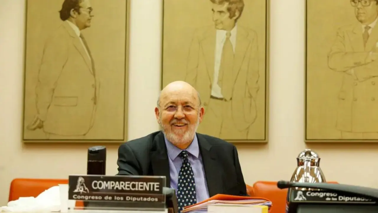 El presidente del CIS, José Félix Tezanos, durante una comparecencia en el Congreso de los Diputados. (Foto: Congreso).