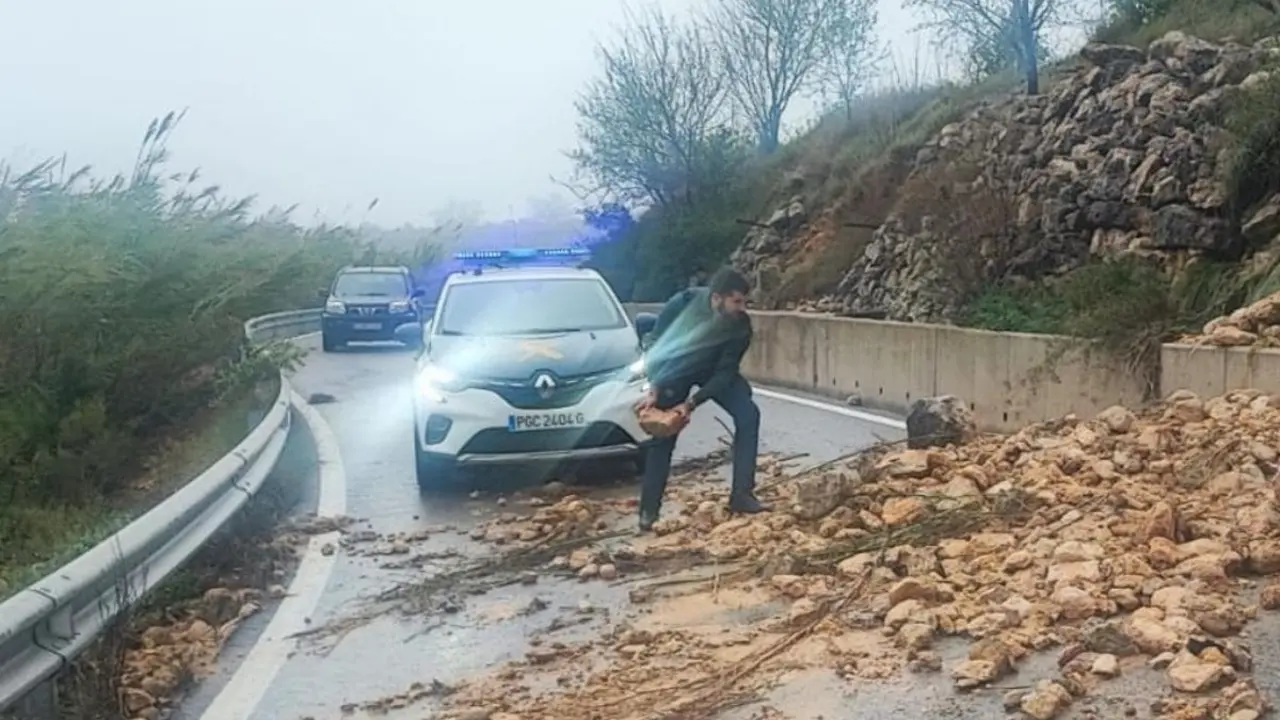Efectivos de la Guardia Civil están desplegados en las zonas afectadas por la DANA. (Foto: Guardia Civil).