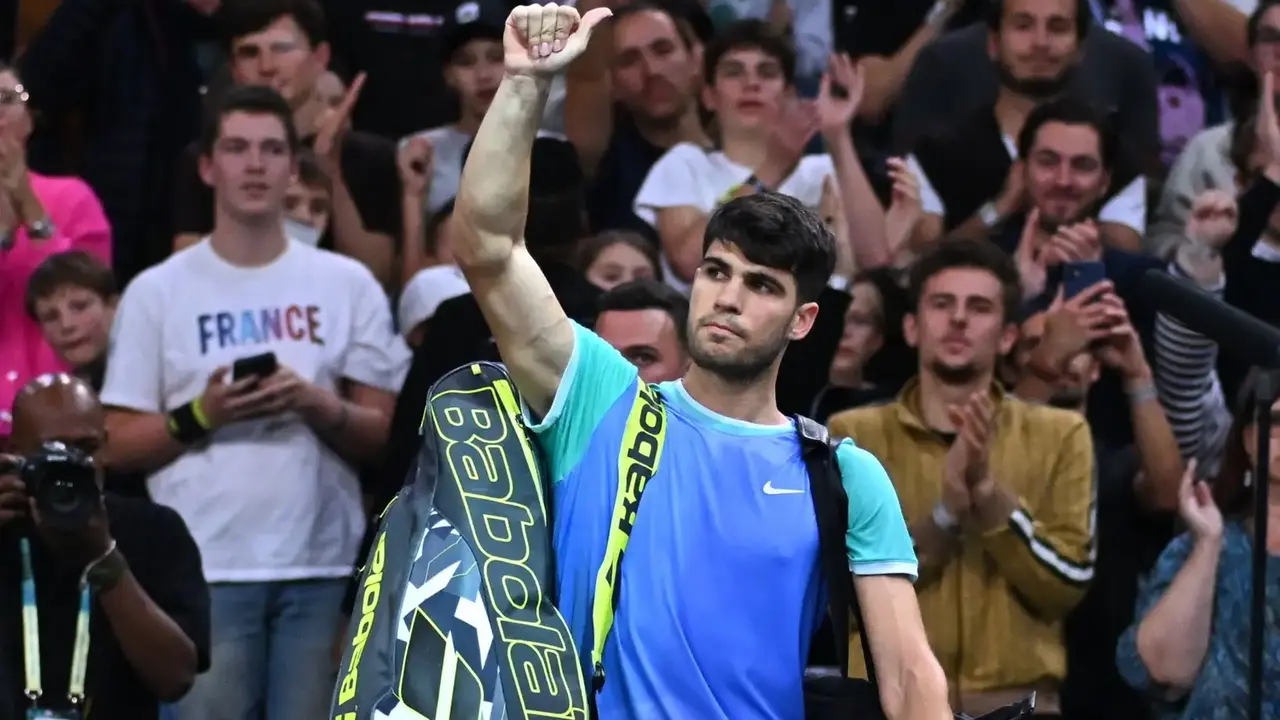 Alcaraz cae ante Humbert en Octavos  de Paris