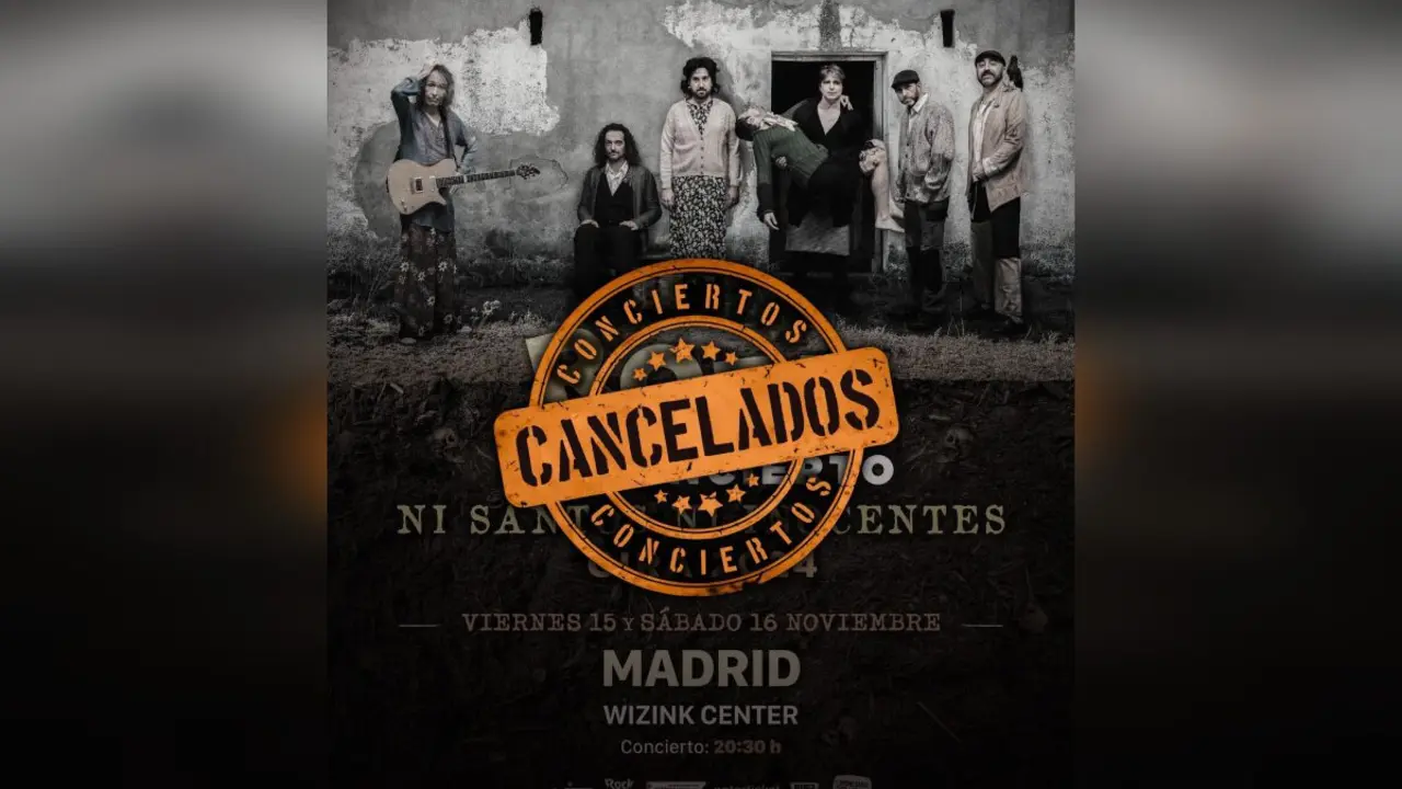 Cancelación concierto