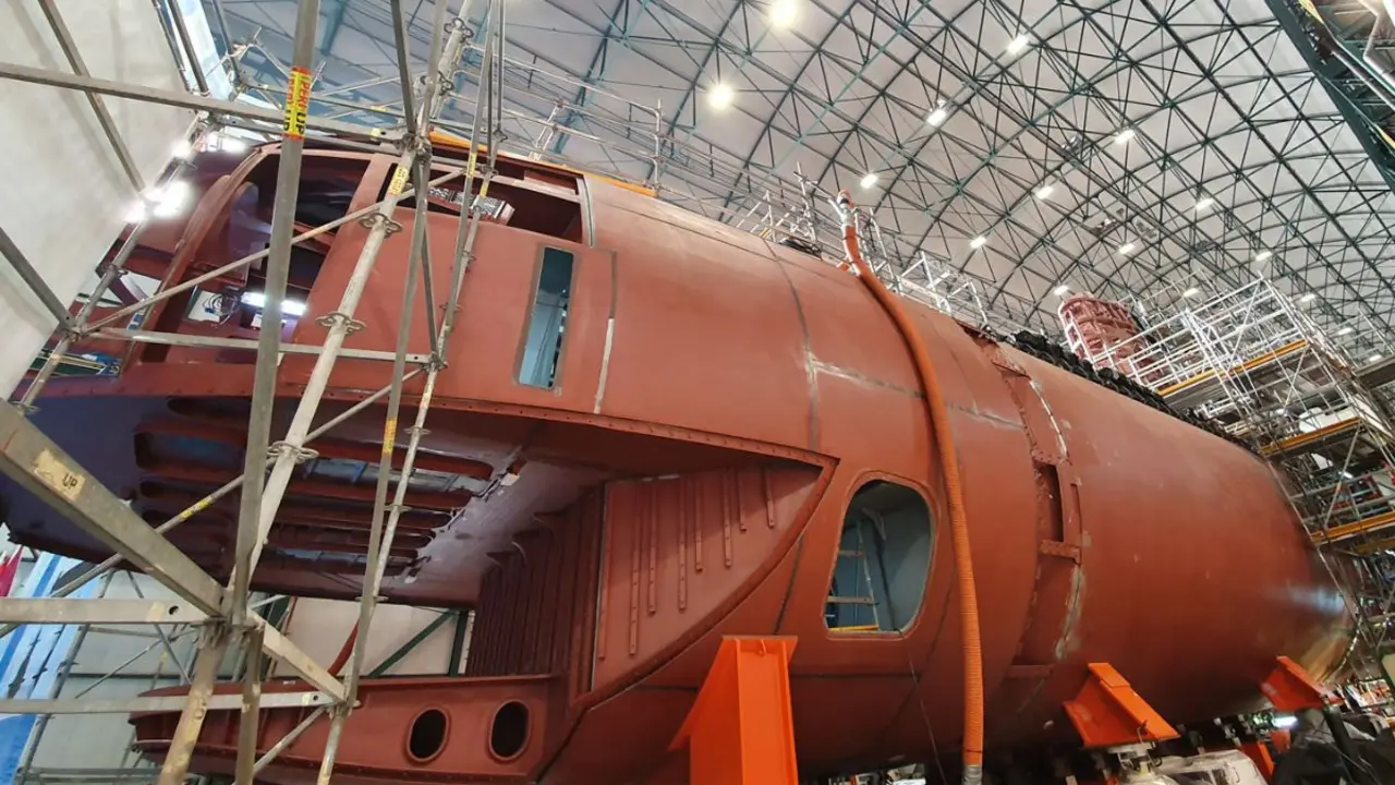 Los submarinos de la clase S-80 serán los únicos de 3.000 toneladas dotados del nuevo sistema AIP en todo el mundo. (Foto: Navantia).