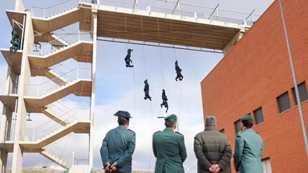 Polígono de Experiencias para las Fuerzas Especiales en Logroño. (Foto: Ministerio del Interior).