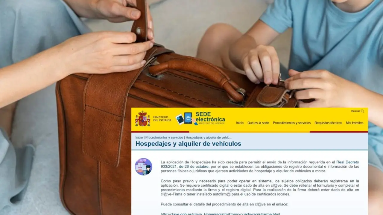 Los datos del nuevo registro de viajeros tendrán que volcarse en la aplicación Ses.Hospedajes.