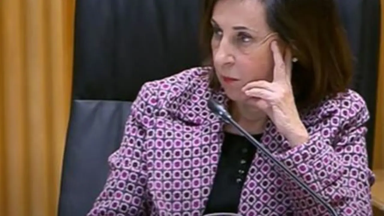 Margarita Robles se ha sometido en el Congreso a las preguntas del PP sobre el 'Caso Pegasus'.