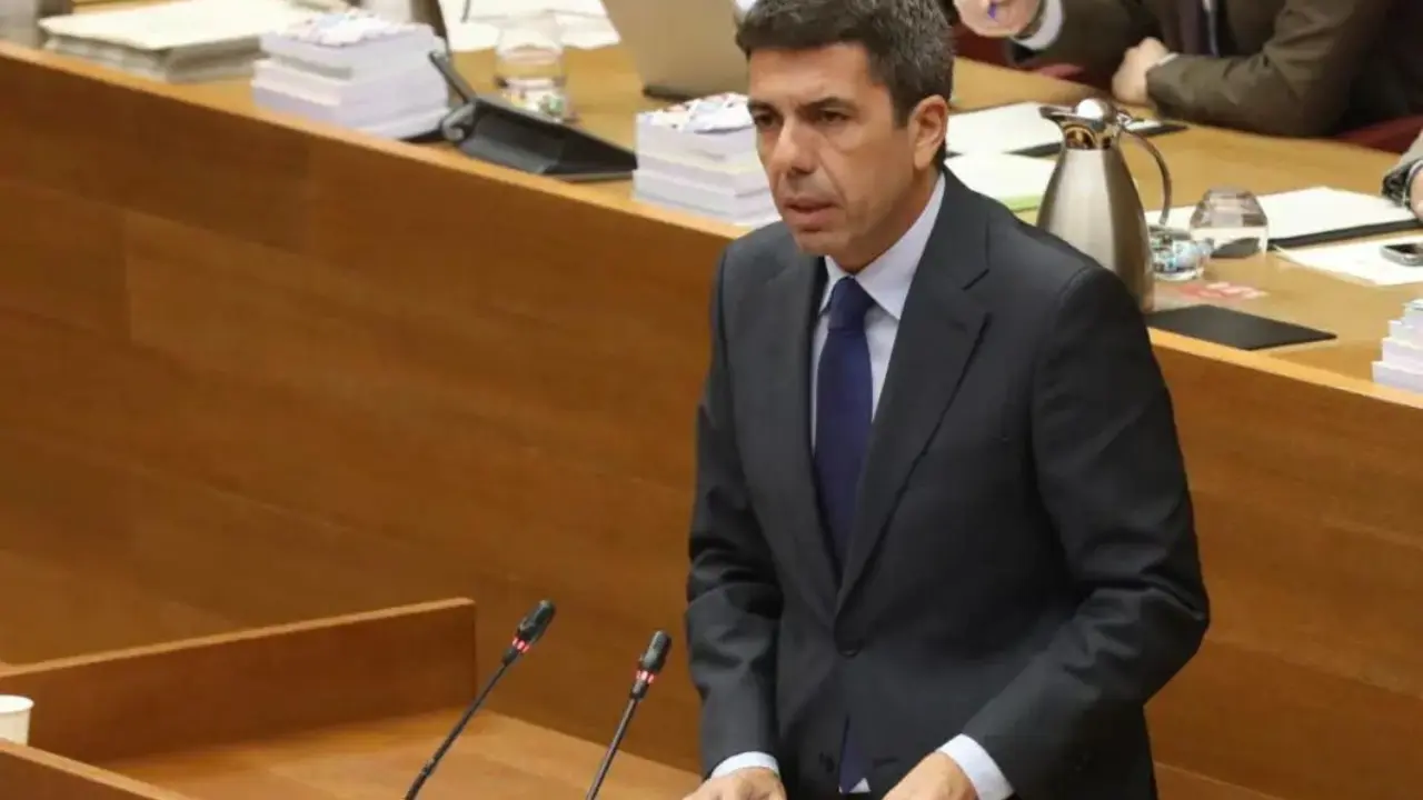 La asociación Iustitia Europa fue la primera en registrar una querella contra Mazón, pero además hay otras dos del sindicato Confederación General del Trabajo (CGT), dos presentadas por abogados y también dos más registradas por particulares. (Foto: Generalitat Valenciana).