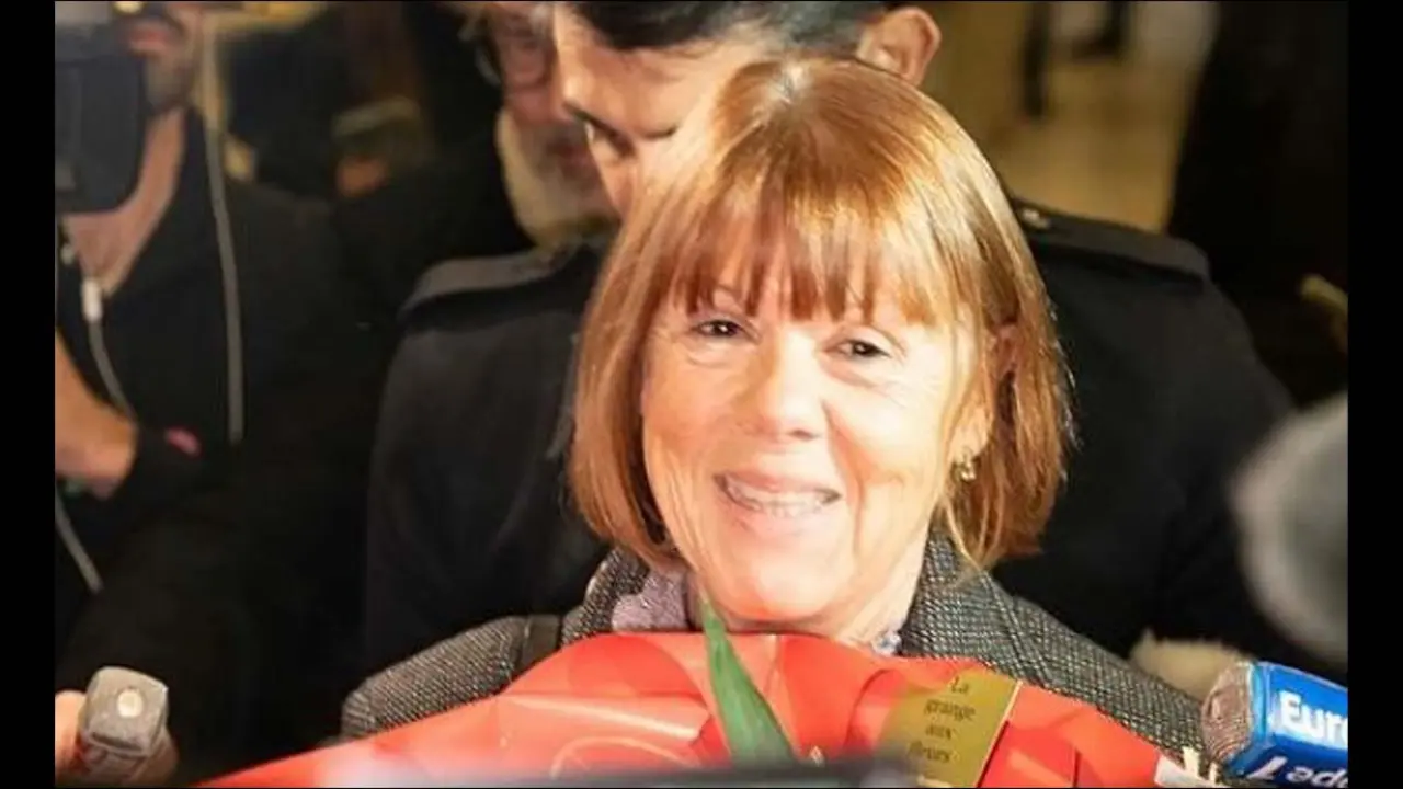 Gisèle Pelicot a la salida de la lectura de sentencia@foto instagram
