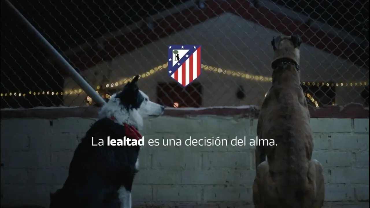 Felicitación rojiblanca. Fuente: Atlético de Madrid/ X