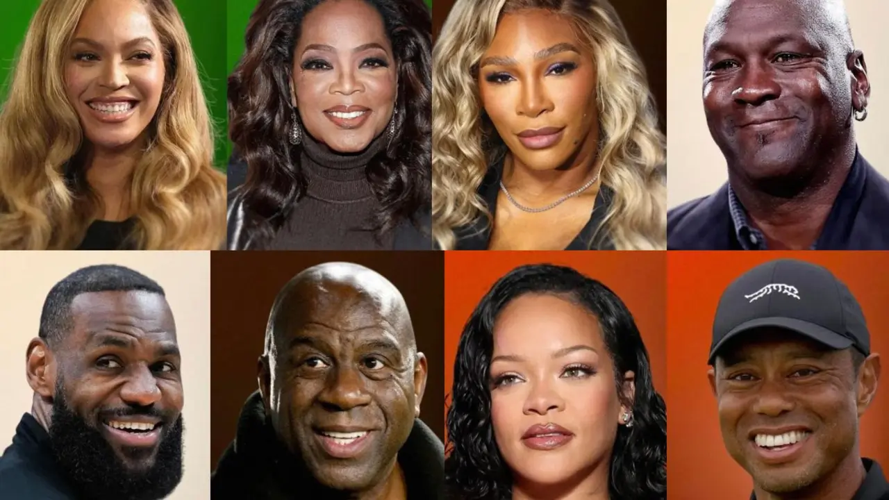 La lista inaugural ForbesBLK 50 se crea para "hacer un seguimiento del éxito en la América negra" y "celebrar los logros de los empresarios negros" en EE. UU. (Fotos: Forbes).