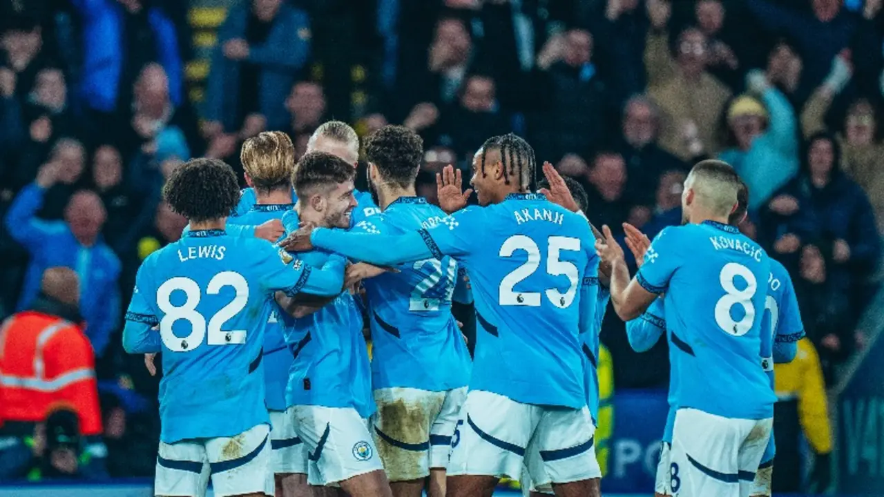 El City celebra su segunda victoria del mes. Fuente: ManCity/ X