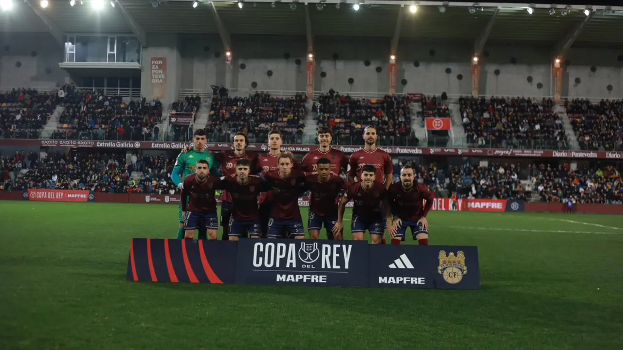 Segundo equipo de cuarta categoría en eliminar dos primeras en una edición. Fuente: Pontevedra CF/ X