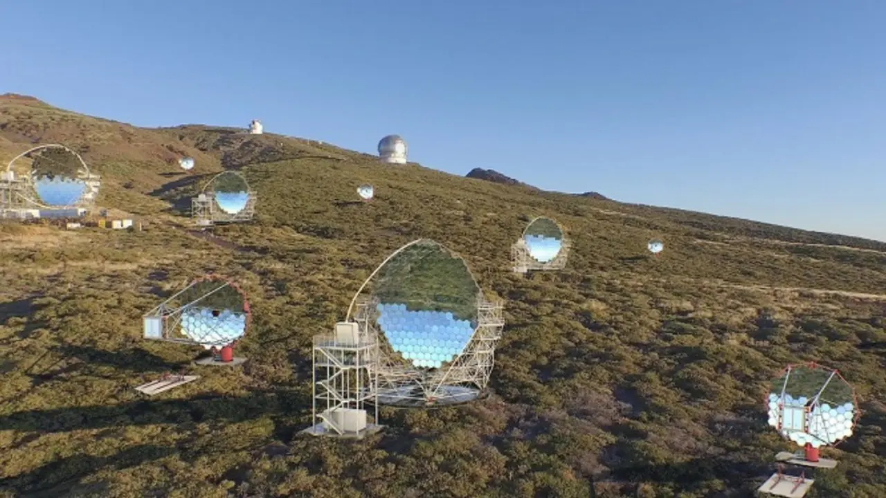 Renderizado artístico del emplazamiento del hemisferio norte del CTAO o CTAO-Norte. (Foto: CTAO).