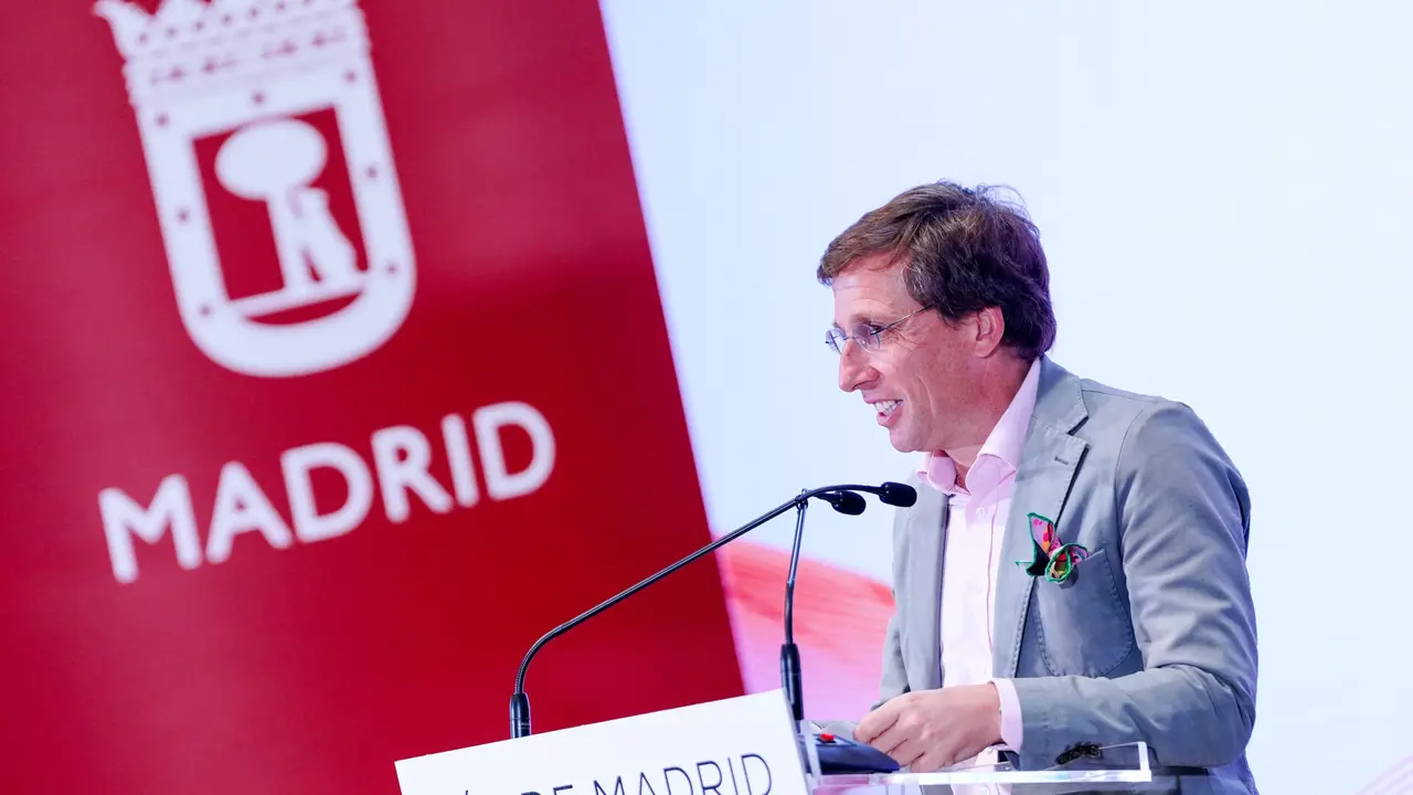 Almeida en Fitur este viernes. Imagen: Ayuntamiento de Madrid