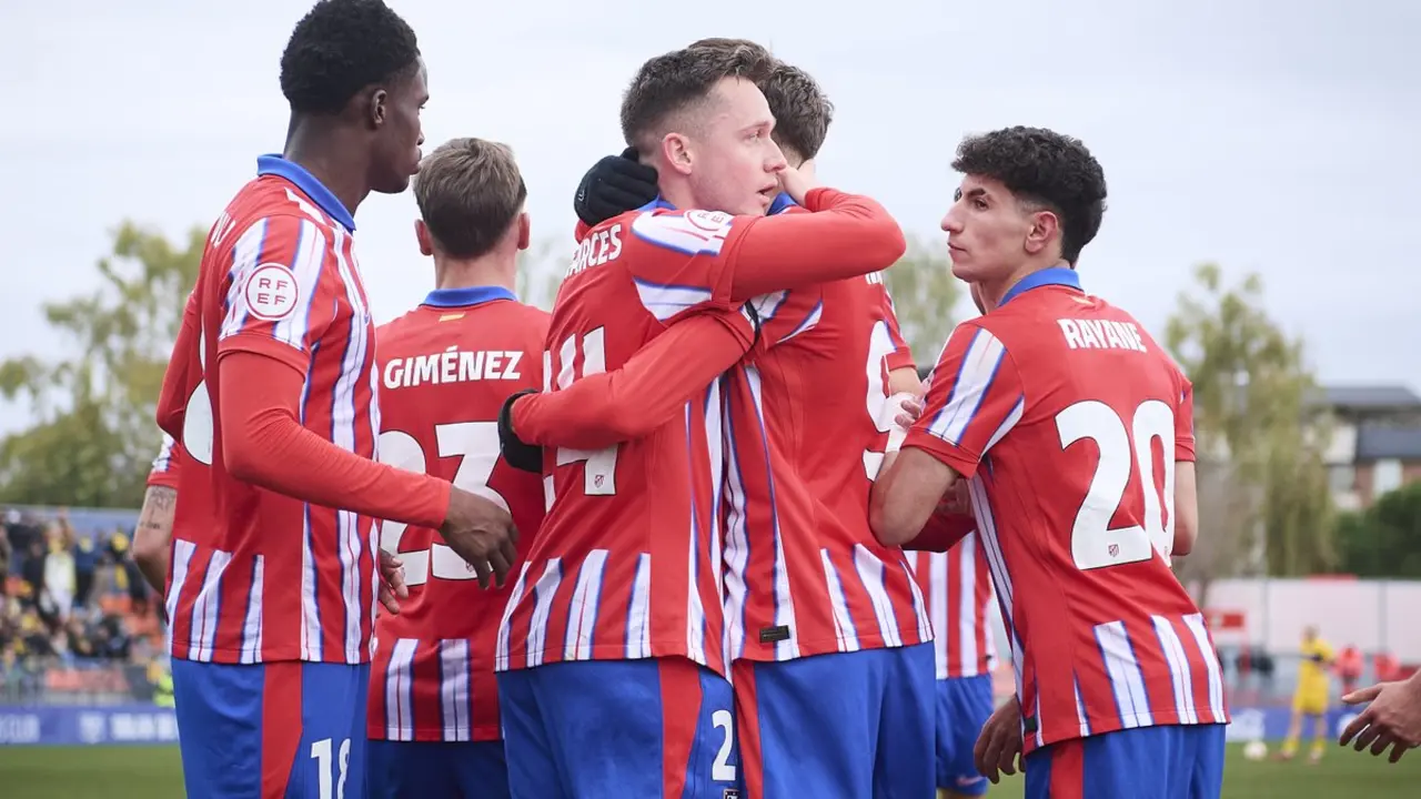 El Atleti B solo había marcado 2 goles en los últimos 4 partidos. Fuente: AtletiAcademia/ X