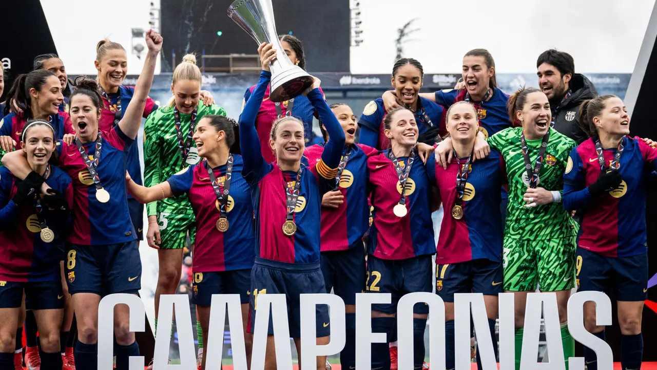 Quinta Supercopa del Barcelona. Fuente: FC Barcelona Femení/ X