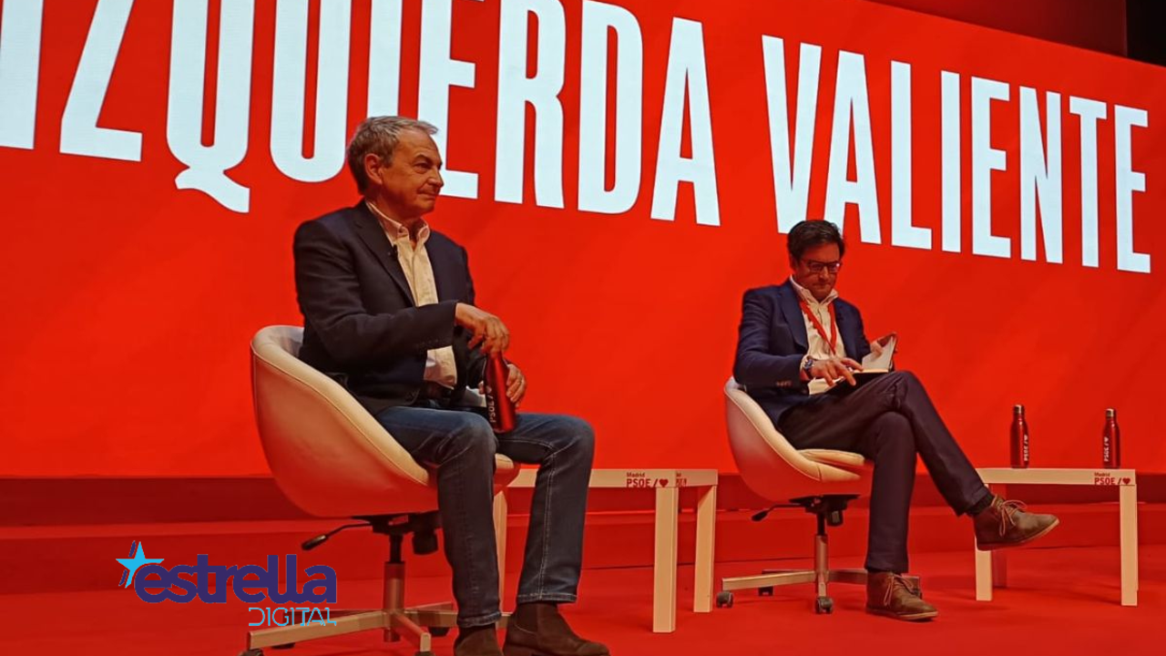 El expresidente Zapatero ha mostrado su apoyo a Óscar López al frente del PSOE-M.