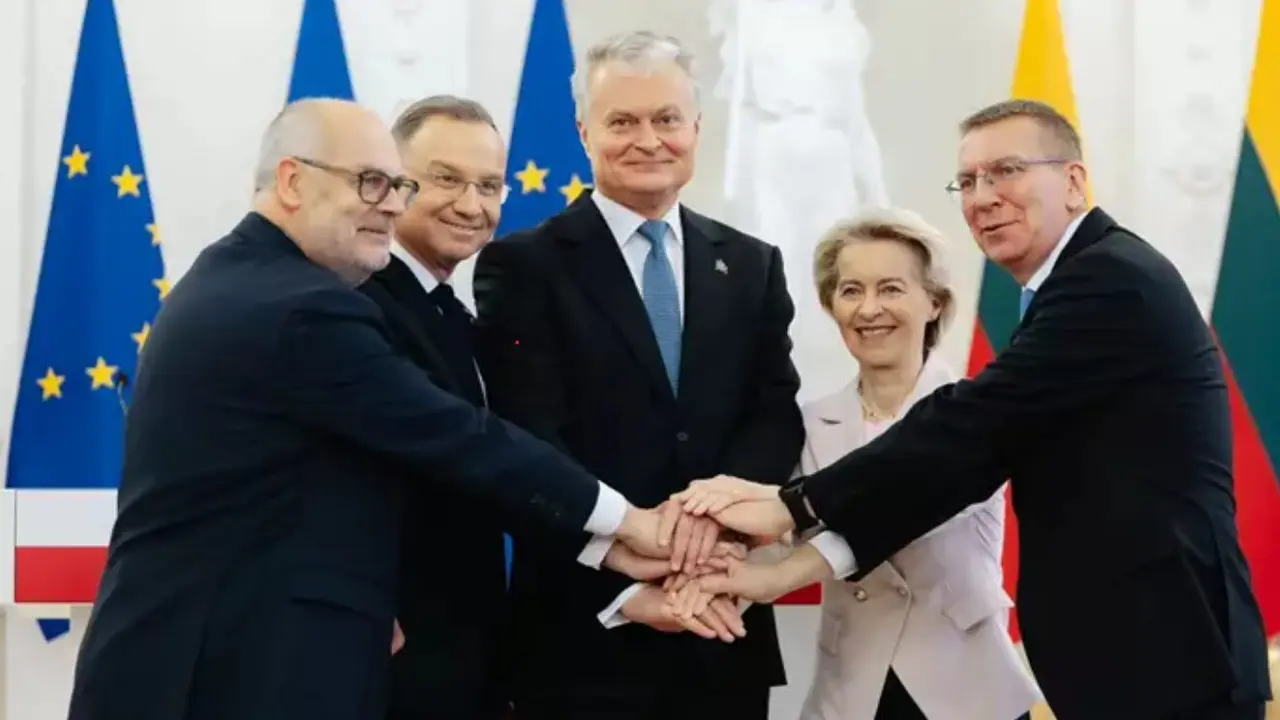 Un evento histórico para la UE que celebra la incorporación de los estados bálticos a la red eléctrica europea- PRESIDENCIA DE LITUANIA via X
