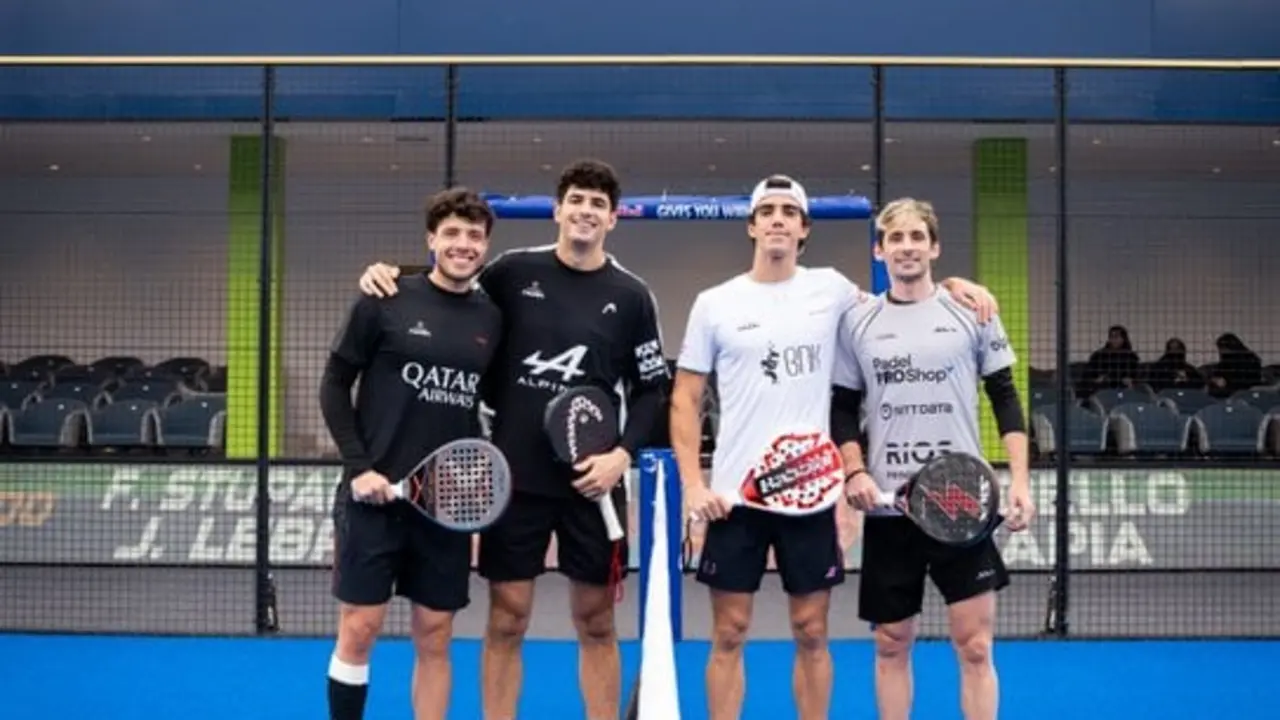 Primera final en el primer torneo juntos de Lebrón y Stupaczuk. Fuente: Premier Padel/ X