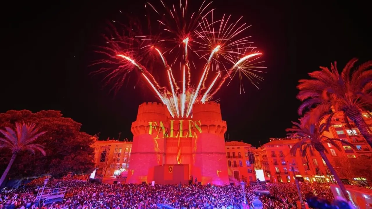 Imagen de archivo de la Crida de las Fallas. Ayuntamiento de Valencia.