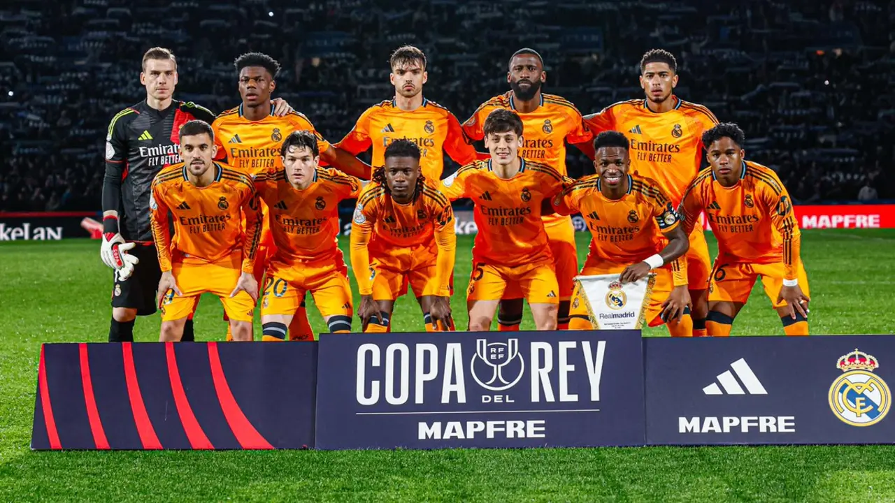 Vinicius fue el capitán del equipo blanco. Fuente: Real Madrid/ X