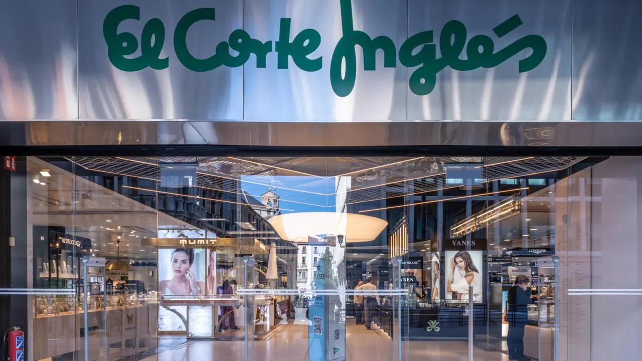 Imagen de la página web de El Corte Inglés