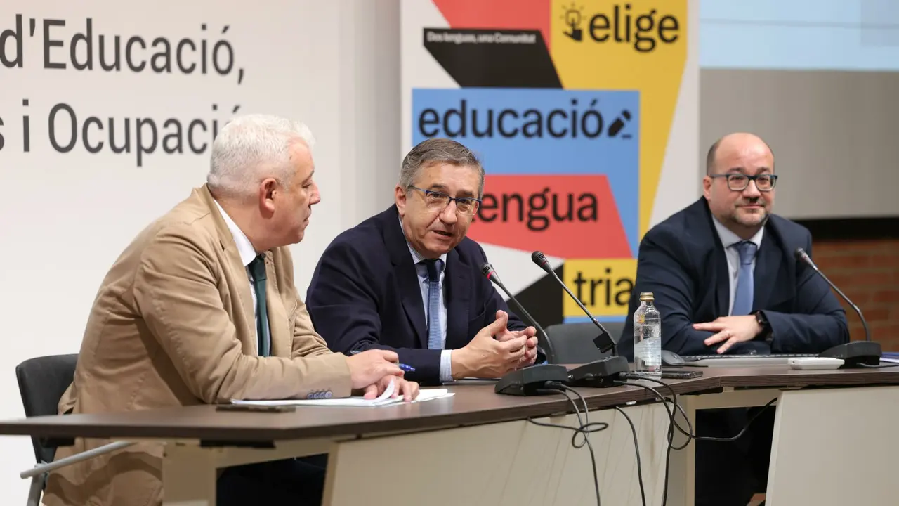 El conseller de Educación, Cultura, Universidades y Empleo, José Antonio Rovira. Imagen: Generalitat Valenciana