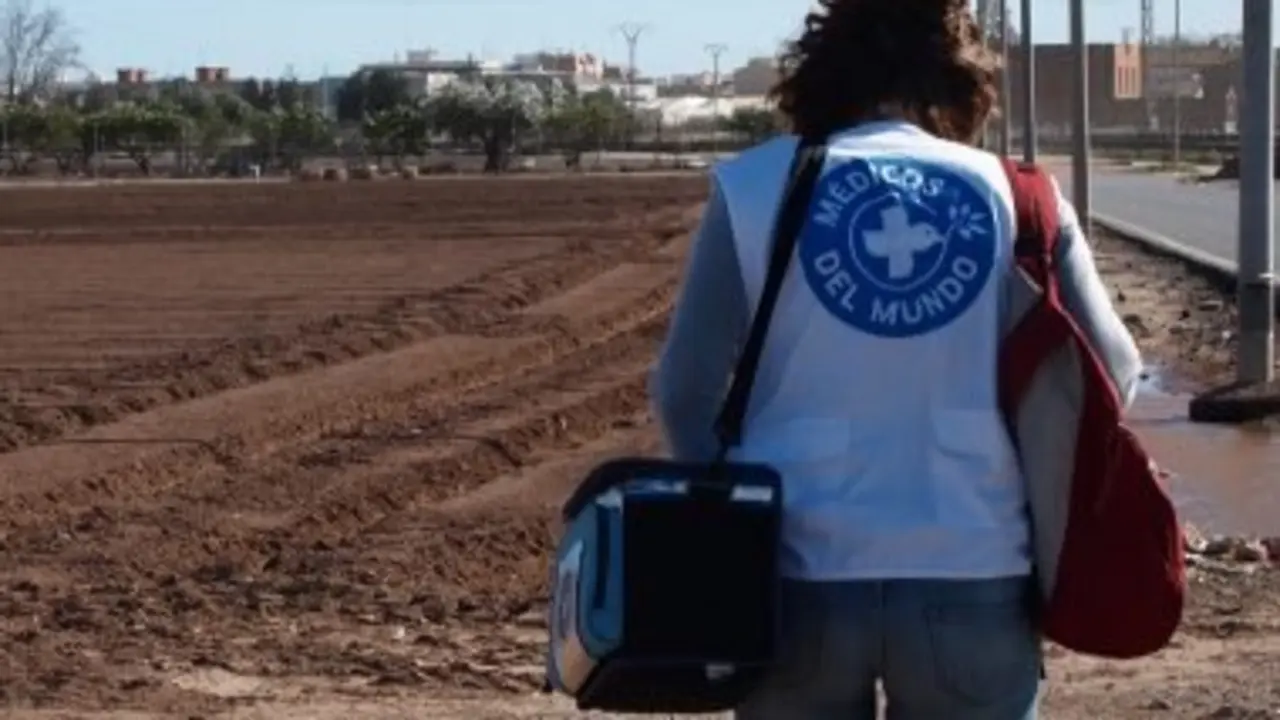 Imagen de la página web de Médicos del Mundo en la Comunidad Valenciana